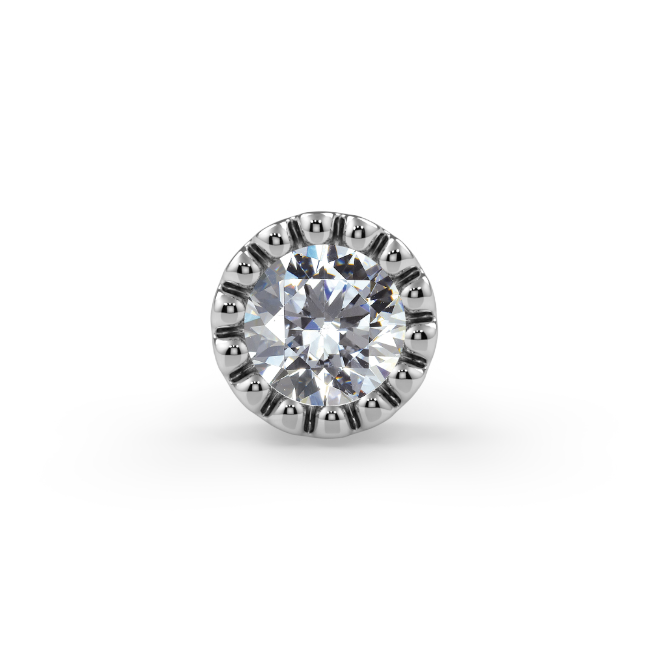 Milgrain Bezel End--CG32640