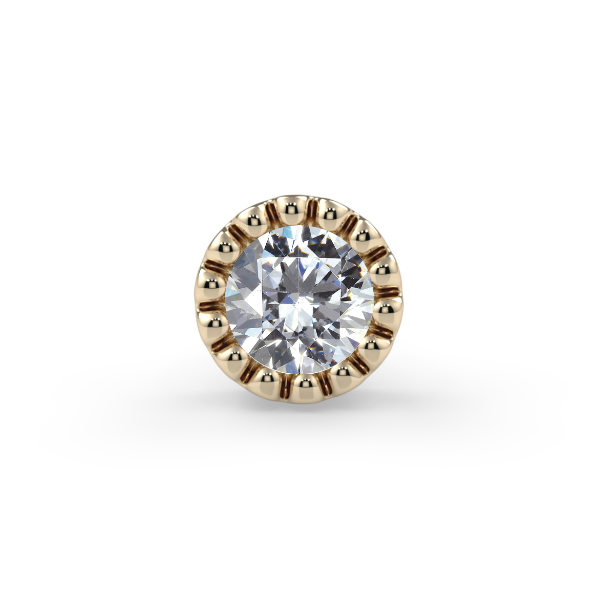 Milgrain Bezel End--CG33220