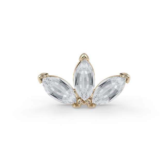 Triple Marquise Fan End--CG33400