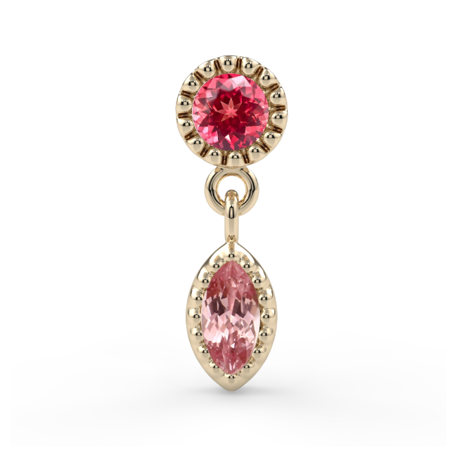 Milgrain Marquise Dangle End--CG33738