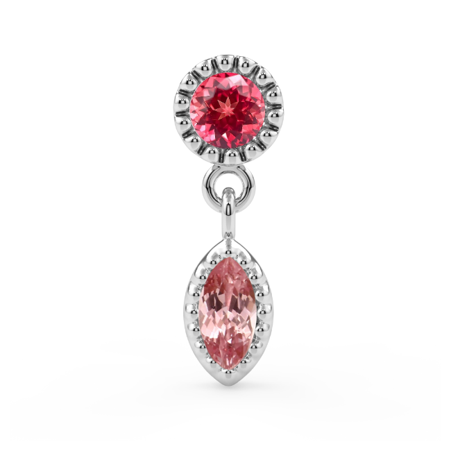 Milgrain Marquise Dangle End--CG33739