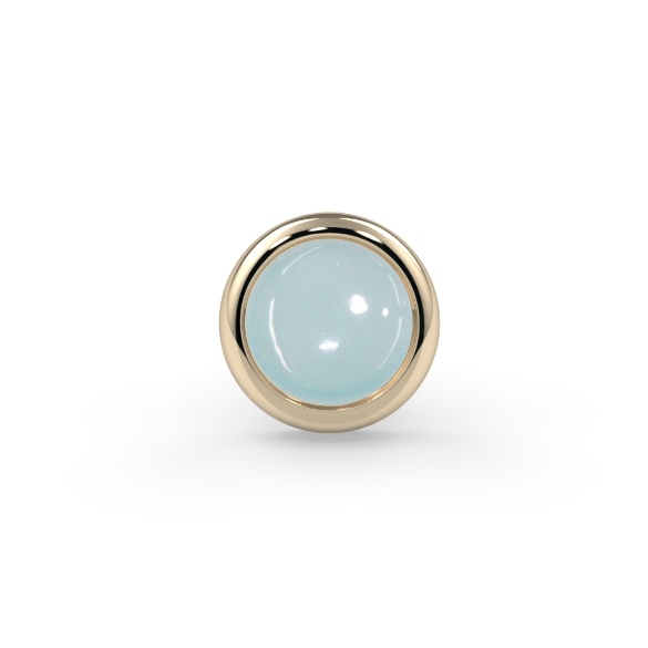 Cabochon Bezel End--CG33908