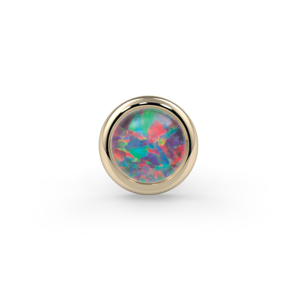Cabochon Bezel End--CG33908