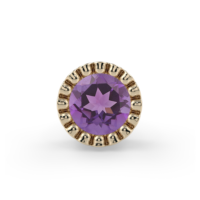 Milgrain Bezel End--CG34029