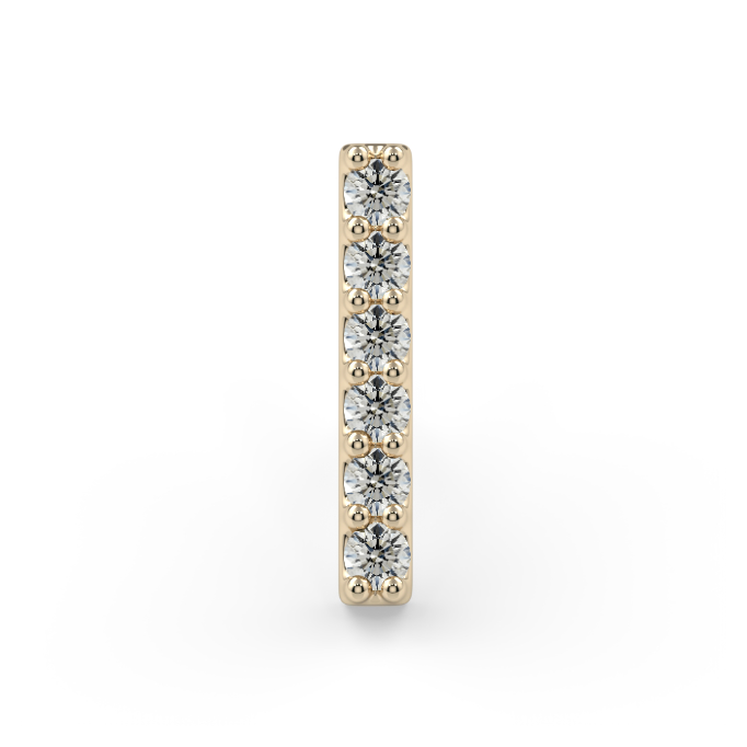 Gem Bar End - 1.25mm Round Diamond VS1