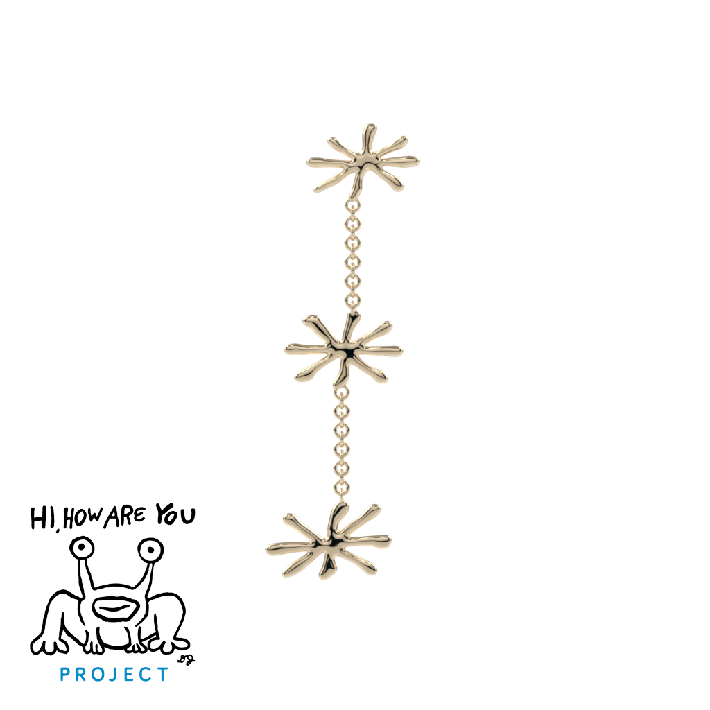 Asterisk Dangle End - Daniel Johnston Collection