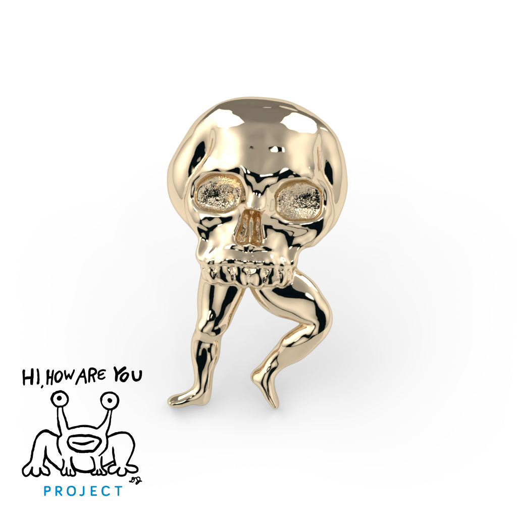 Dancing Skull End - Daniel Johnston Collection