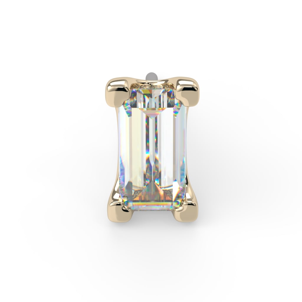 Low-Profile Baguette Prong End