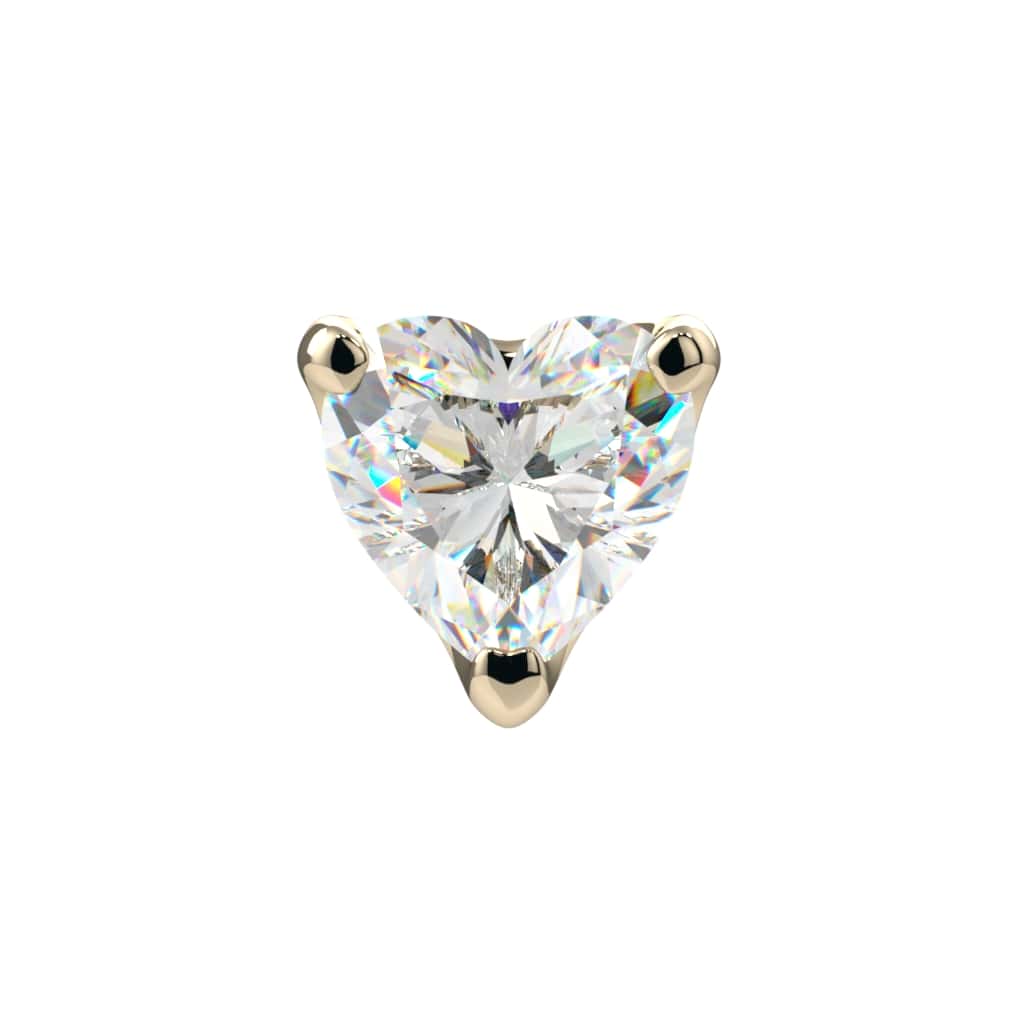 Low-Profile Heart Prong End