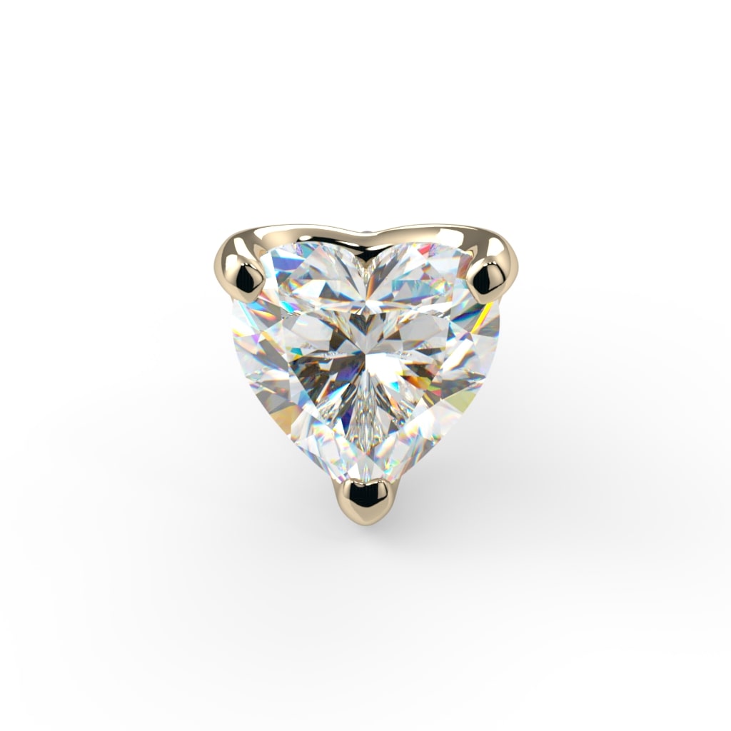 Low-Profile Heart Prong End