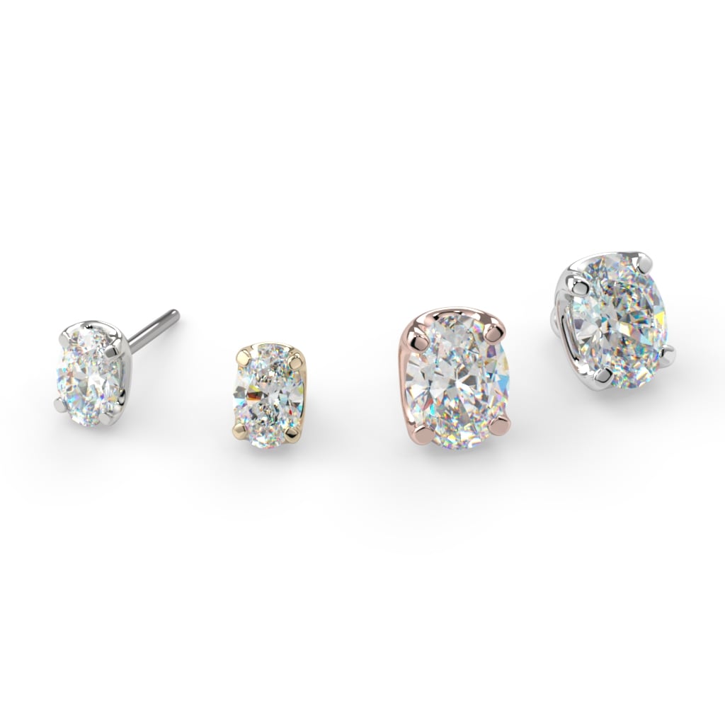 Low-Profile Oval Prong End