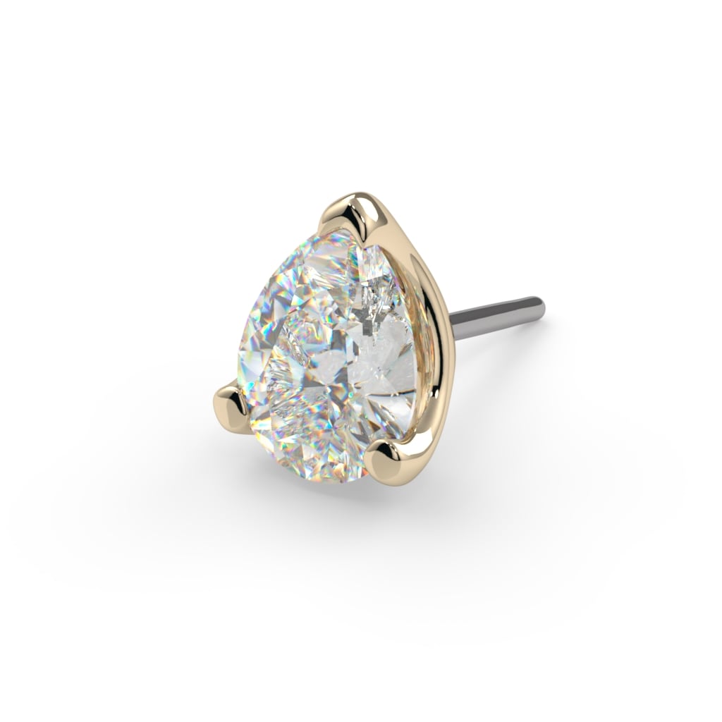 Low-Profile Pear Prong End