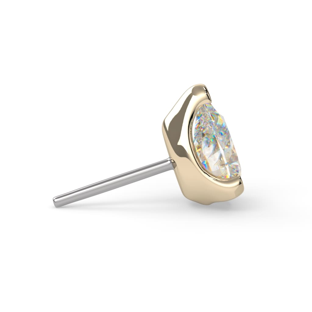 Low-Profile Pear Prong End