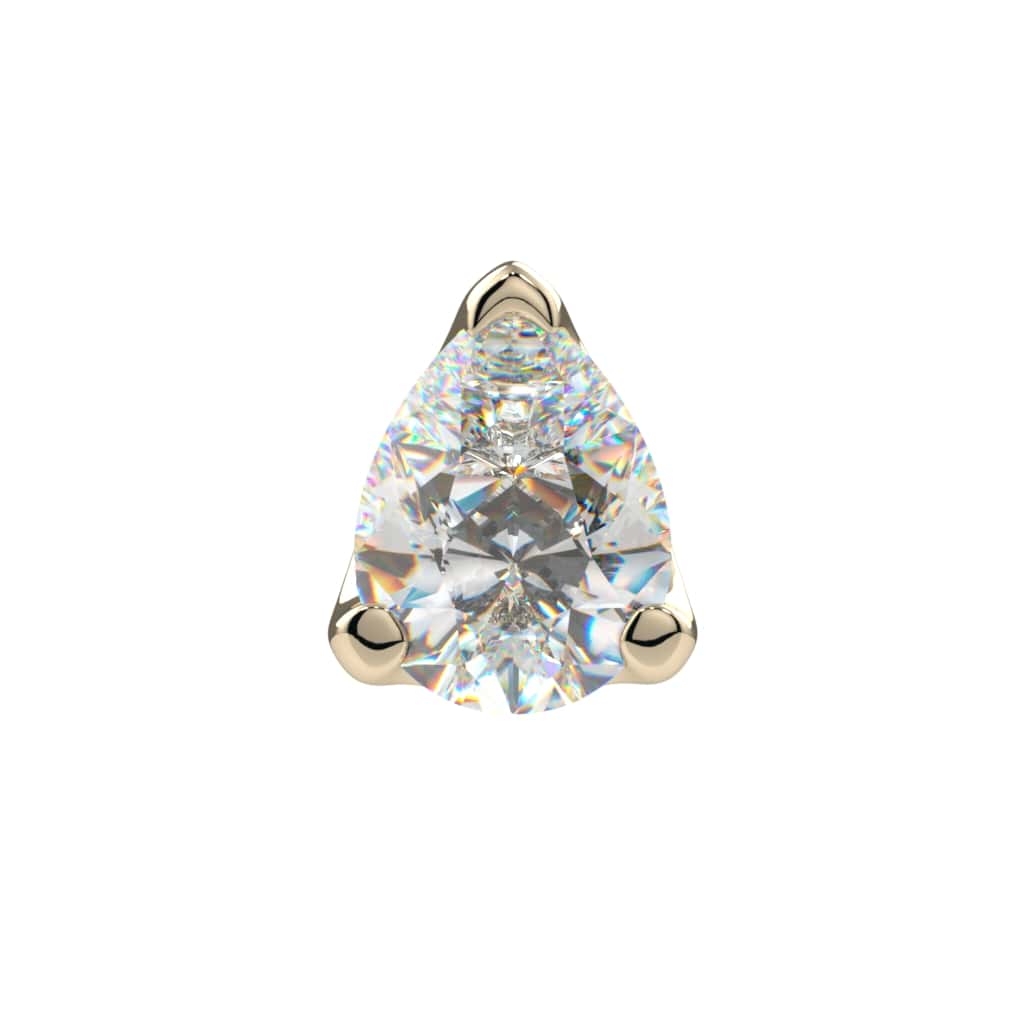 Low-Profile Pear Prong End