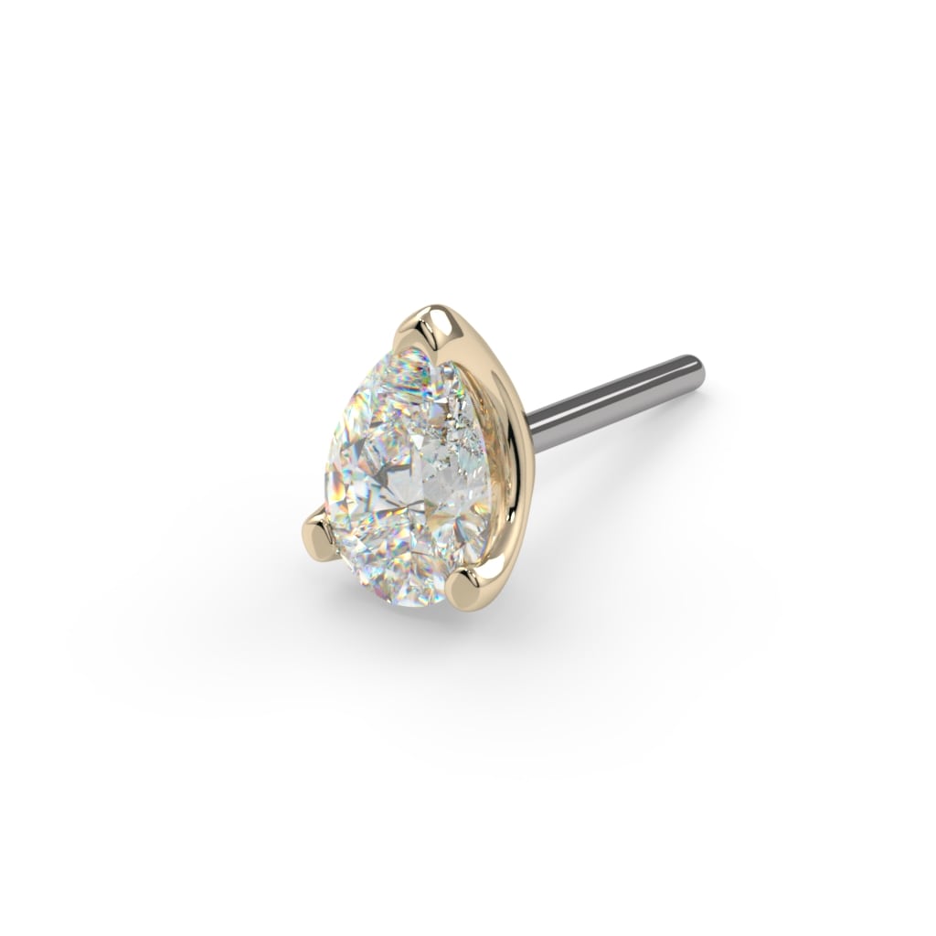 Low-Profile Pear Prong End