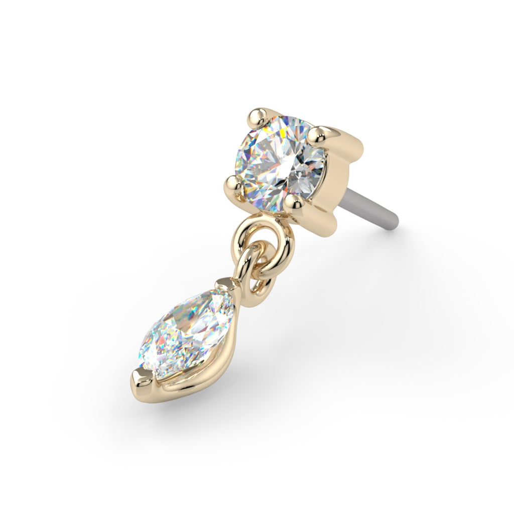 Marquise Dangle End