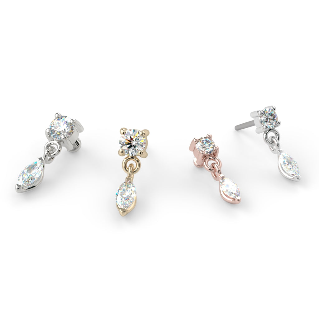 Marquise Dangle End