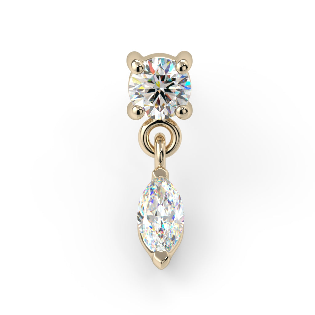 Marquise Dangle End