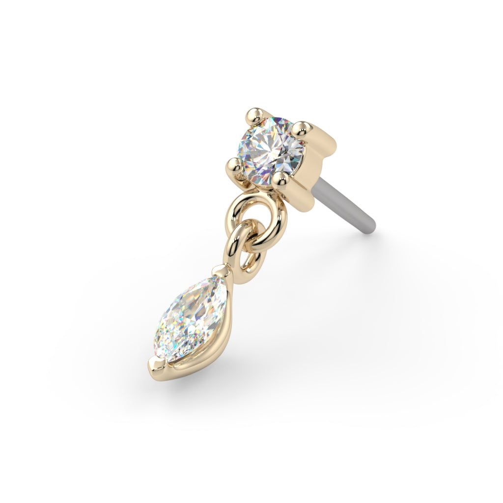 Marquise Dangle End