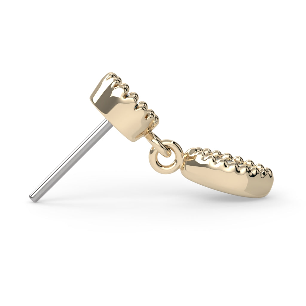 Milgrain Marquise Dangle End