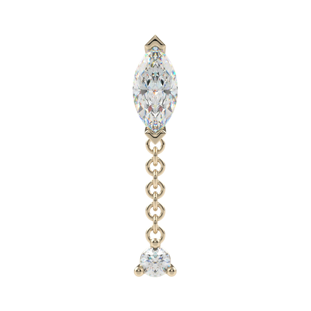 Prong-Set Marquise Dangle End--CG28368