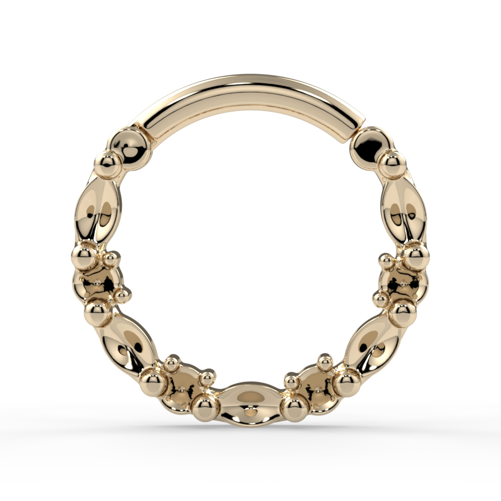Milgrain Bezel End