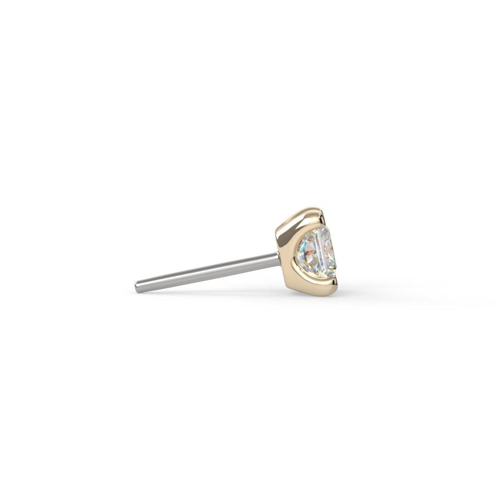 Low-Profile Princess Cut