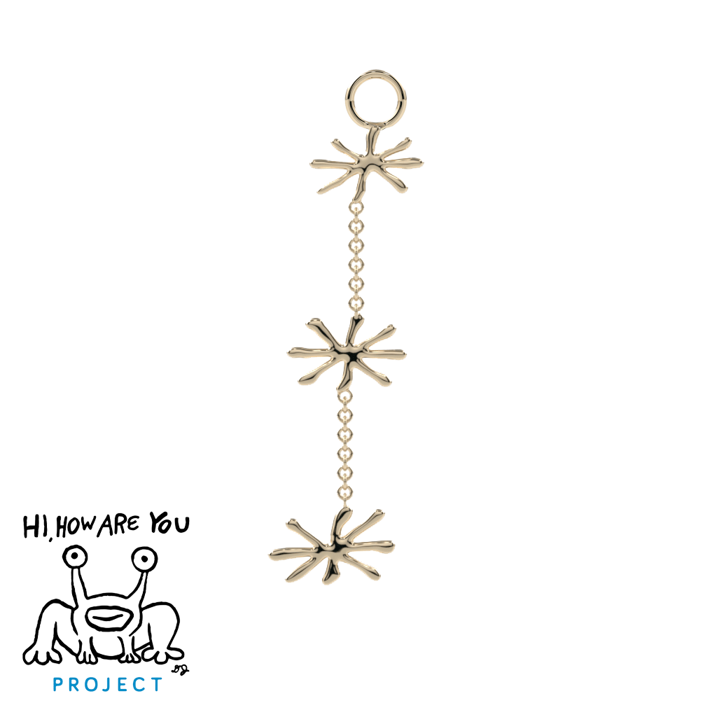 Asterisk Dangle Charm - Daniel Johnston Collection