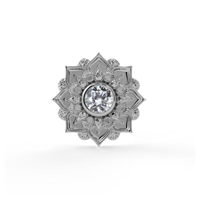 Gem Mandala Flower End--CG34661