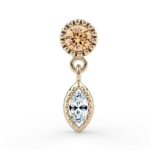 Milgrain Marquise Dangle End--CG35234