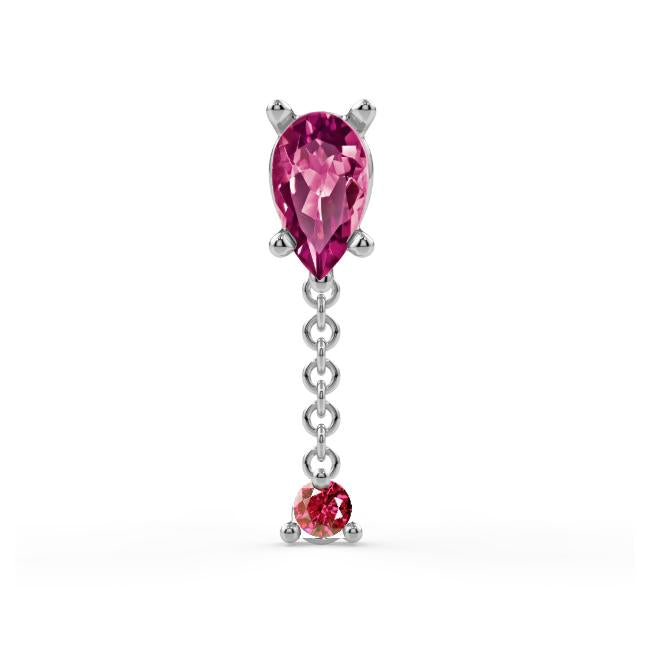 Prong-Set Pear Dangle End--CG35498