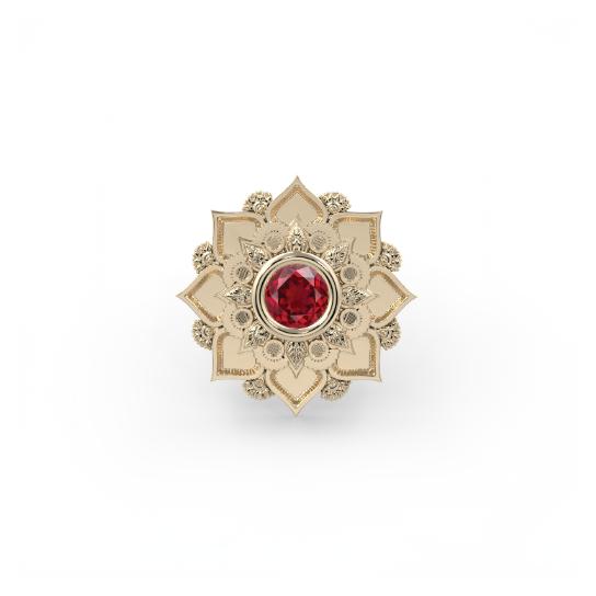 Gem Mandala Flower End--CG35768