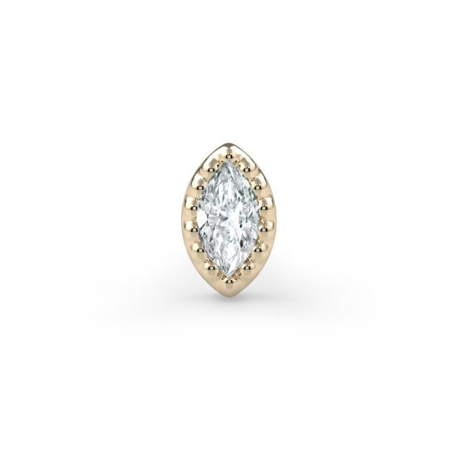 Milgrain Marquise Bezel End--CG35814