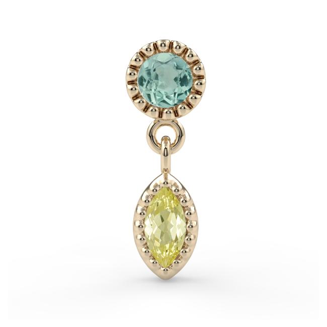 Milgrain Marquise Dangle End--CG35843