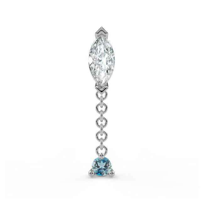 Prong-Set Marquise Dangle End--CG35906