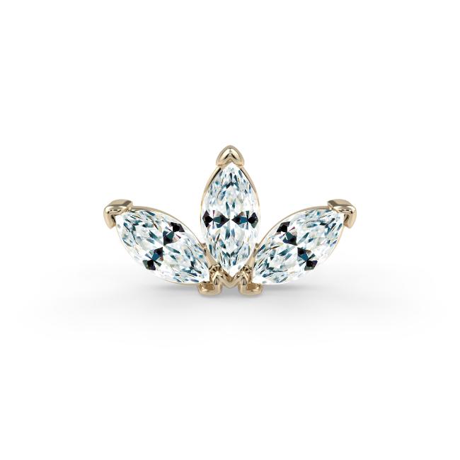 Triple Marquise Fan End--CG36156