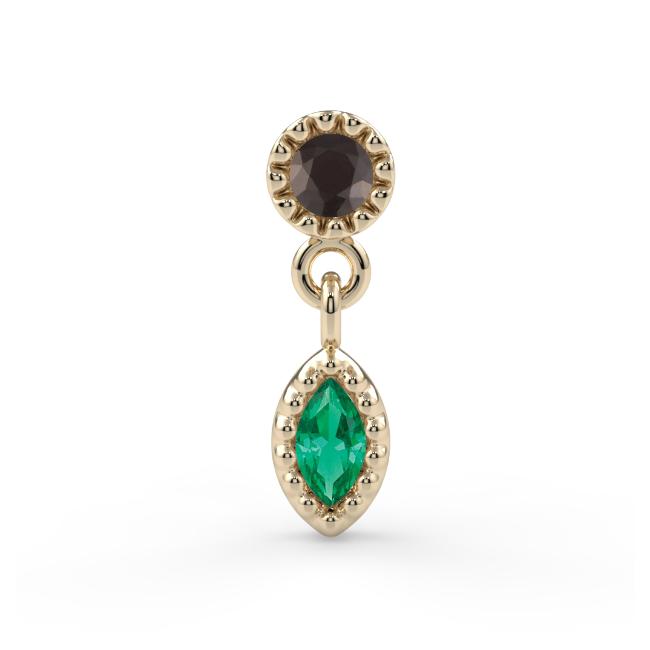Milgrain Marquise Dangle End--CG36460