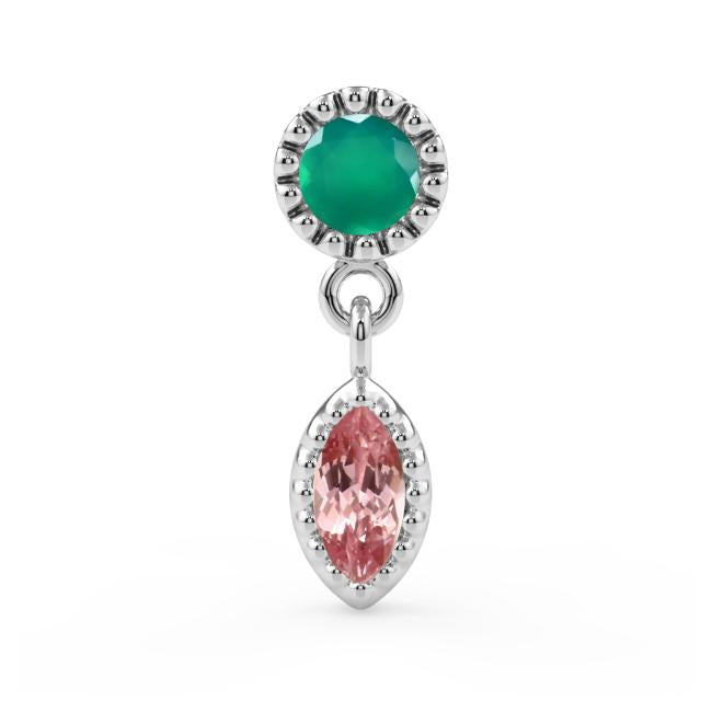 Milgrain Marquise Dangle End--CG36463