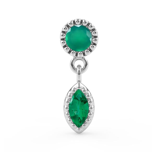 Milgrain Marquise Dangle End--CG36464