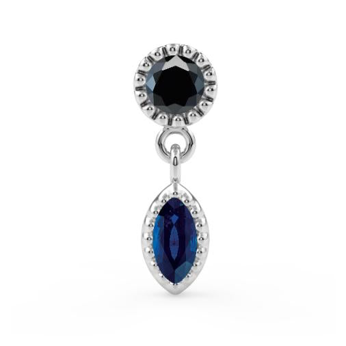 Milgrain Marquise Dangle End--CG36467