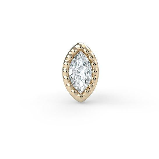 Milgrain Marquise Bezel End--CG37281