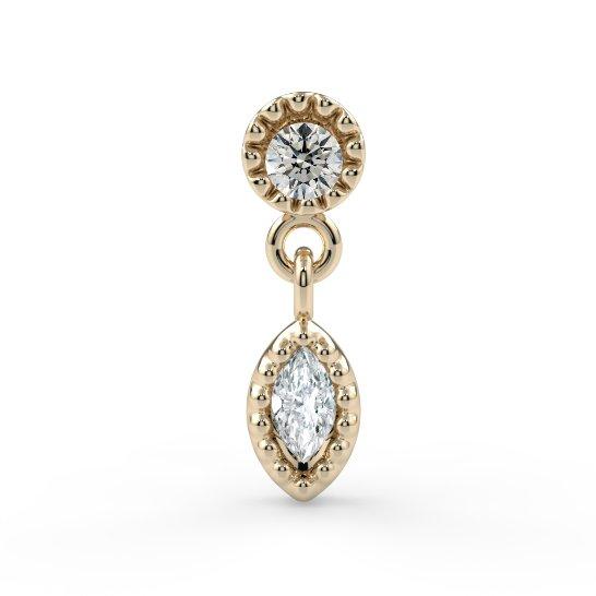 Milgrain Marquise Dangle End--CG37289