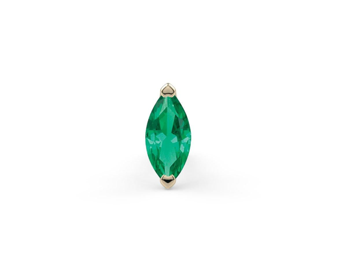 Low-Profile Marquise Prong End