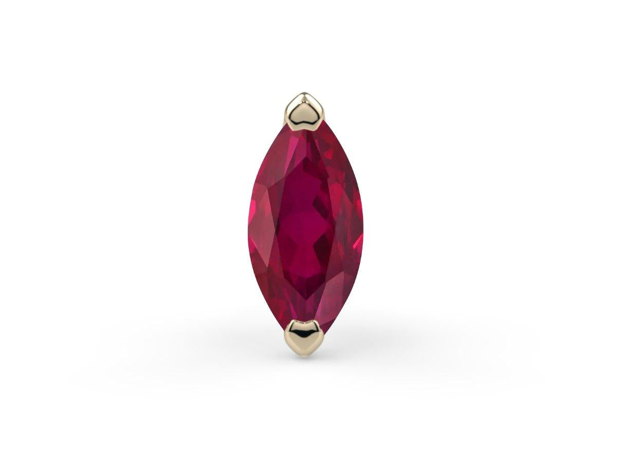 Low-Profile Marquise Prong End