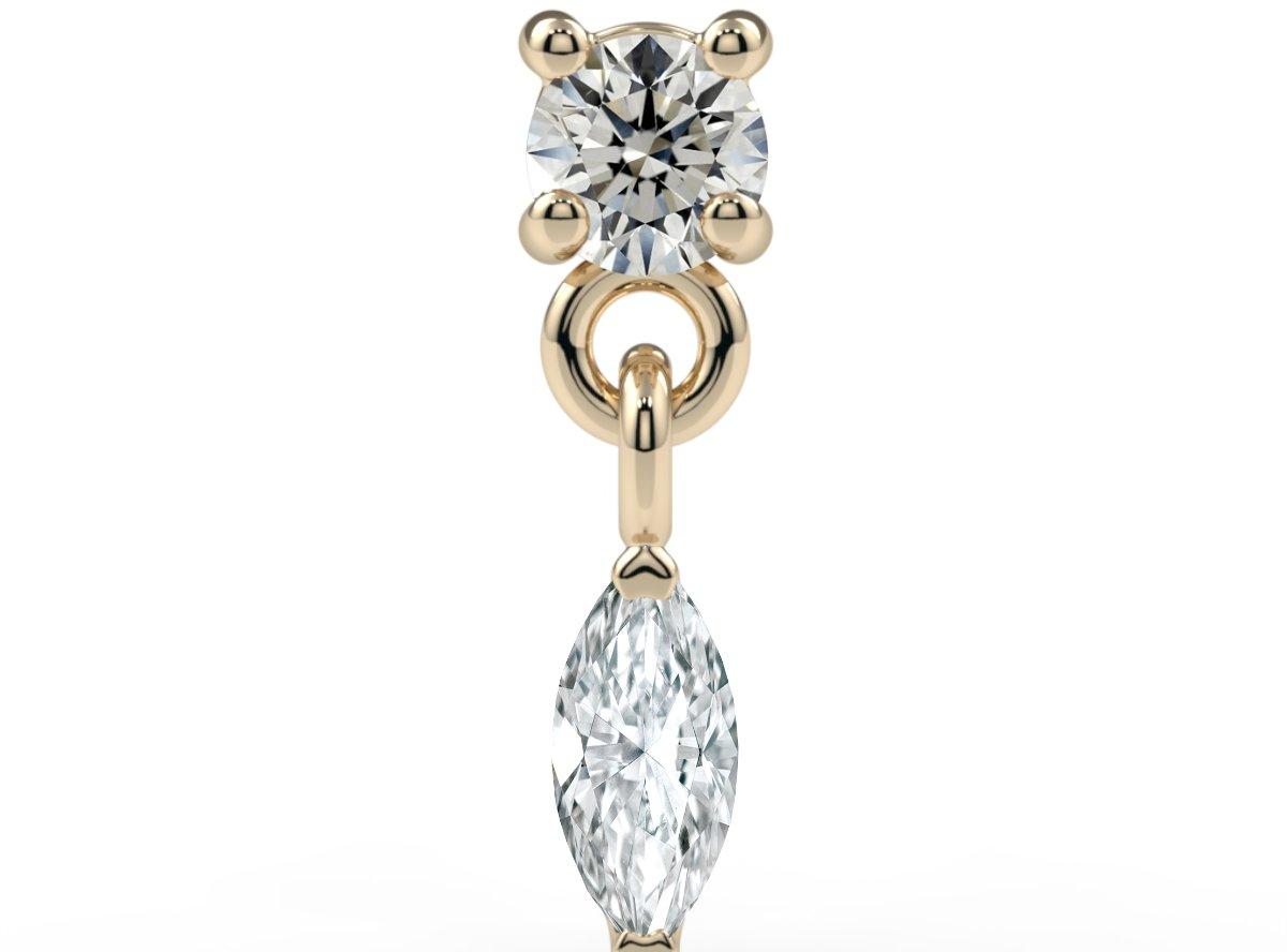 Marquise Dangle End