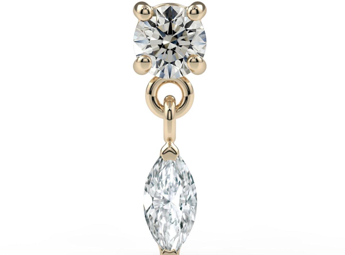 Marquise Dangle End
