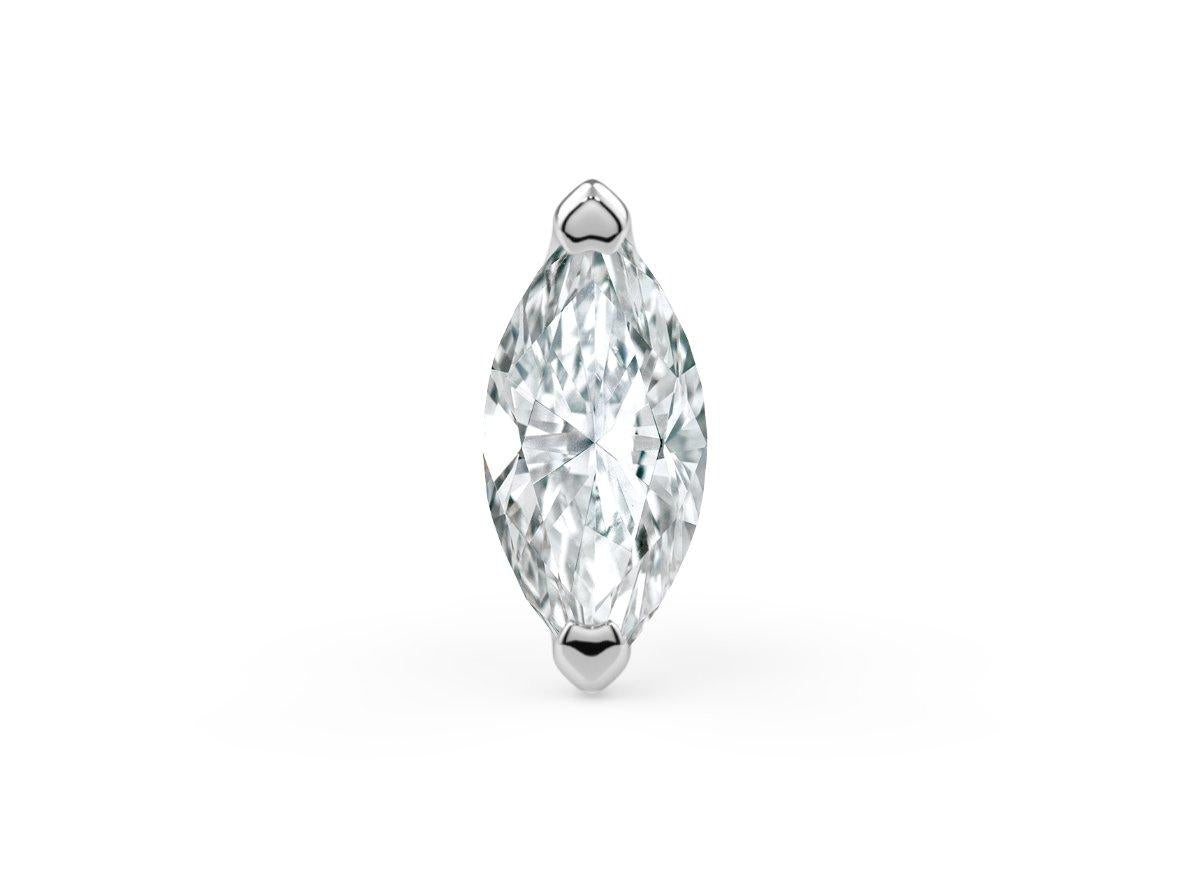 Low-Profile Marquise Prong End