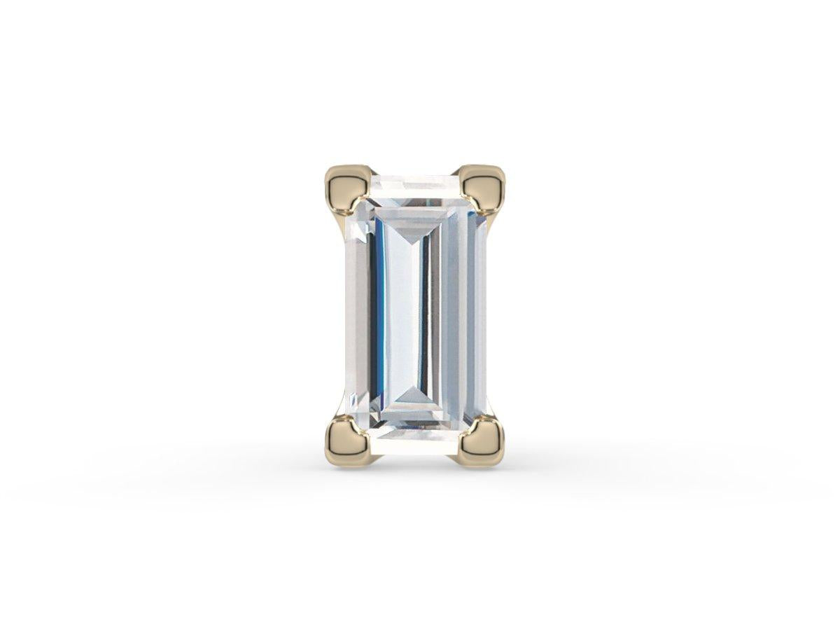 Low-Profile Baguette Prong End
