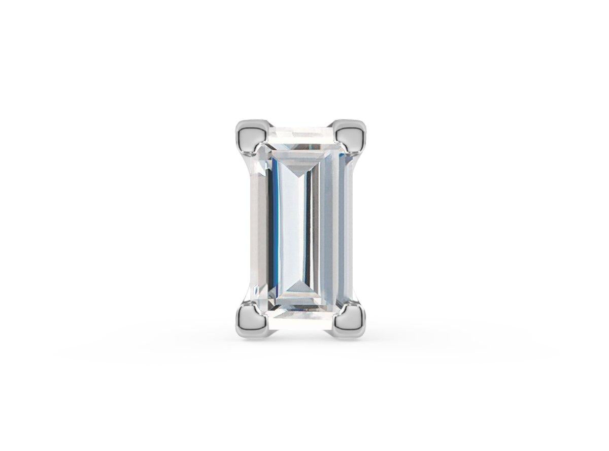 Low-Profile Baguette Prong End