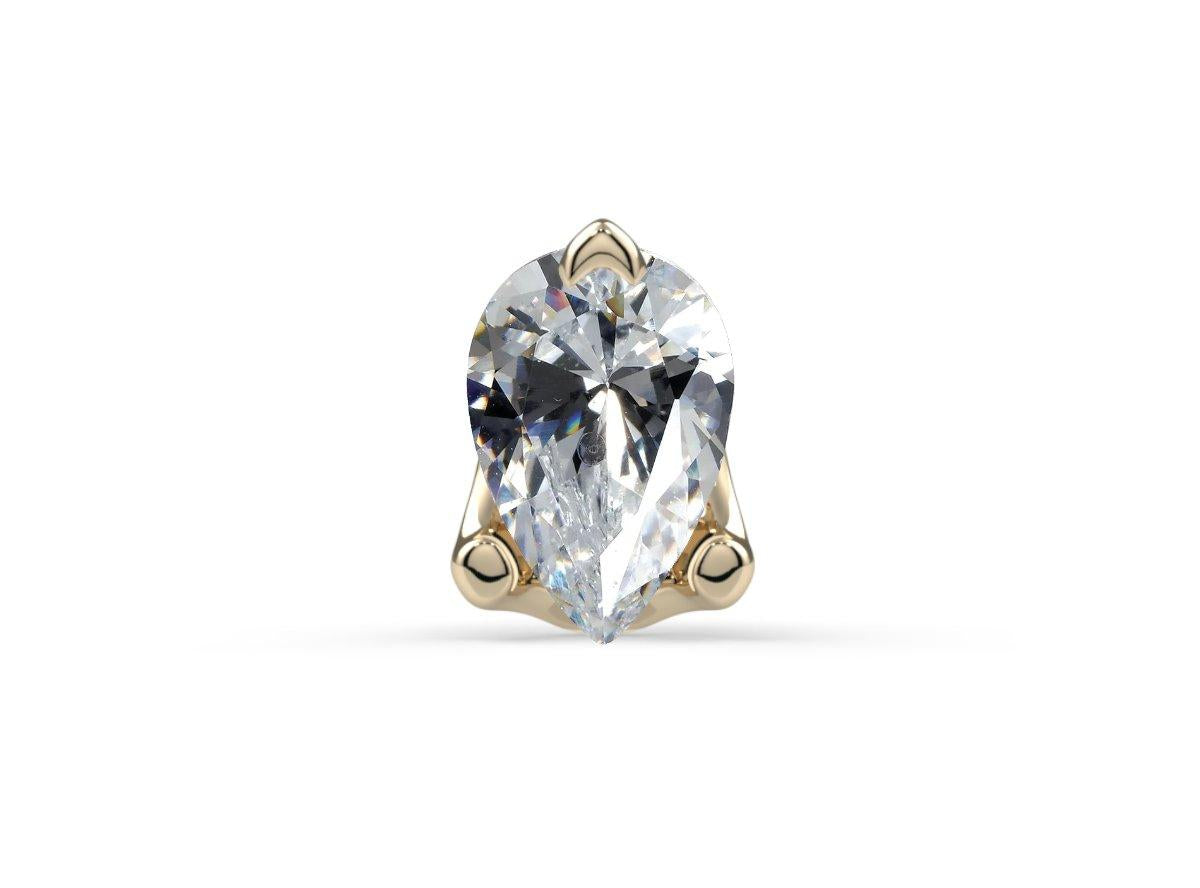 Low-Profile Pear Prong End